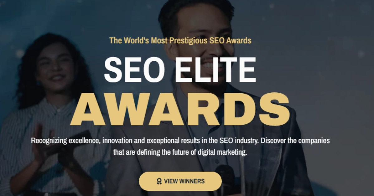 SEO Elite Awards 2025 Recognize the Best SEO Agencies Across the World